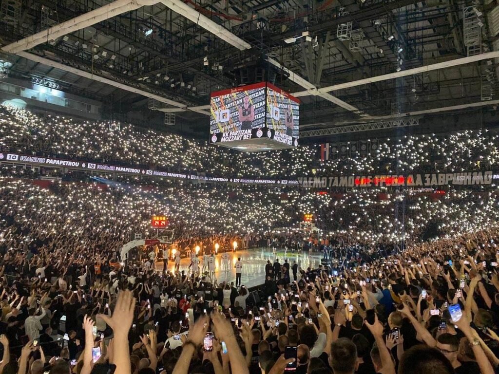 KK PARTIZAN beogradska arena