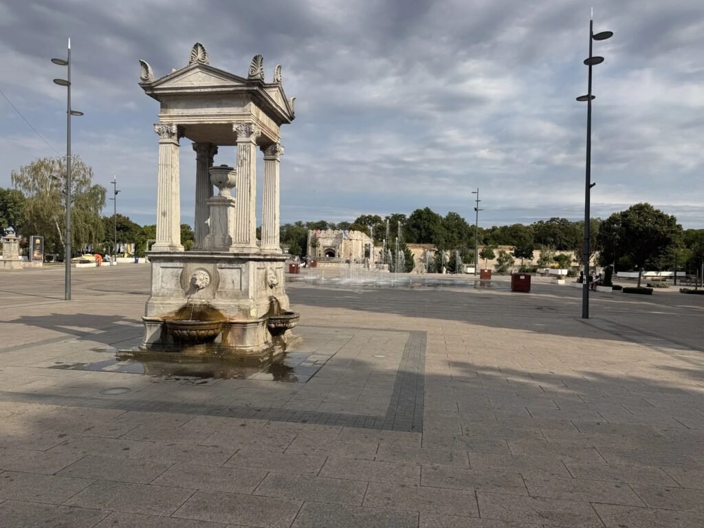 Trg kralja Milana u centru Niša